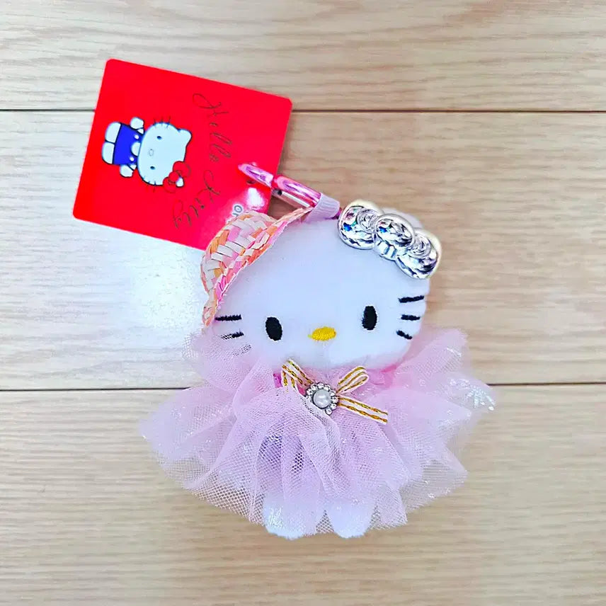 [BUNJANG] Hello Kitty Tutu Doll Keychain / 헬로키티 튜튜 인형 키링 팝니다~