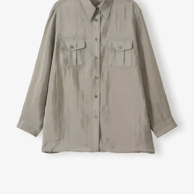 [BUNJANG] Noeud Objeck Point Shirt Gray / 노우드 Objeck Point Shirt