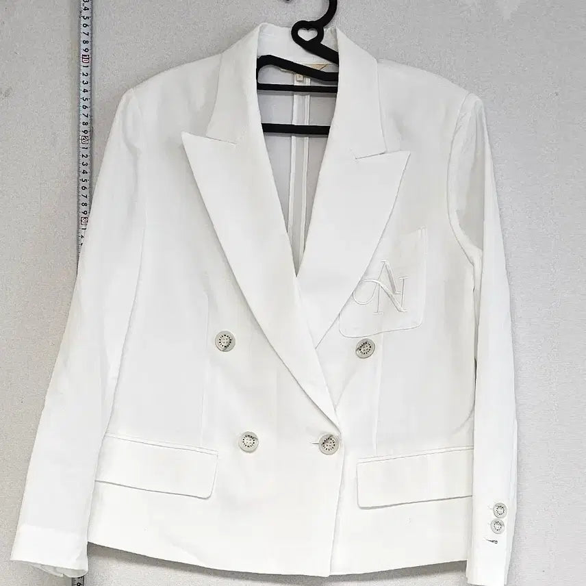 [BUNJANG] Jessi New York White Jacket S / 택포)브랜드 제시 뉴욕 화이트자켓 팝니다