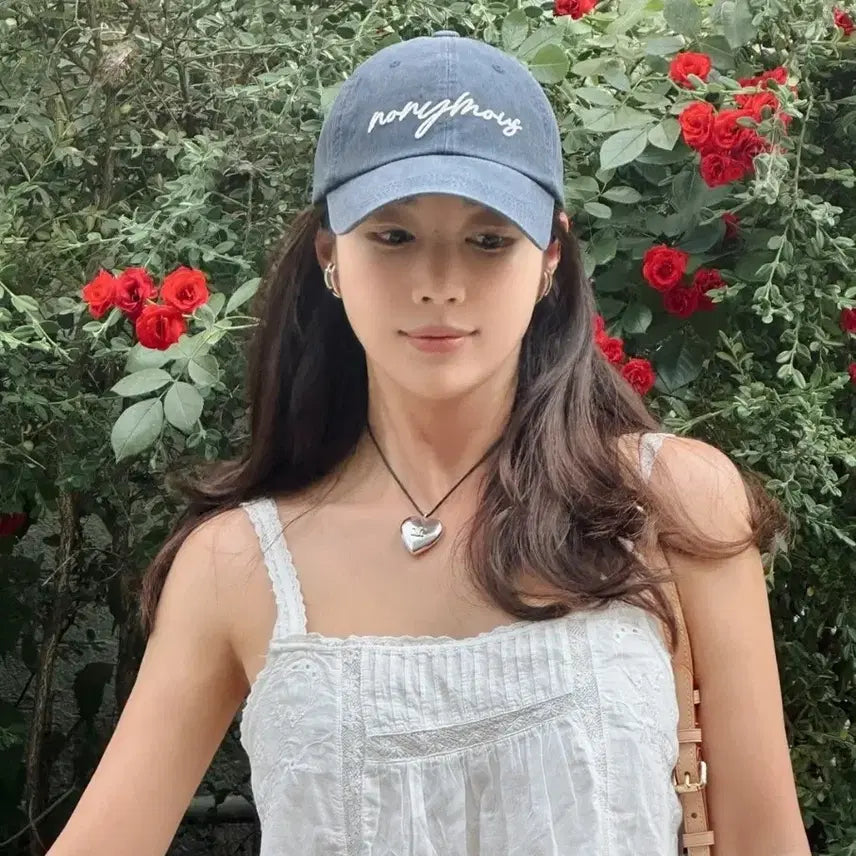 [BUNJANG] NONNYMOUSAA Navy Cotton Cap / NONYMOUSAA 나니머스에이에이 볼캡