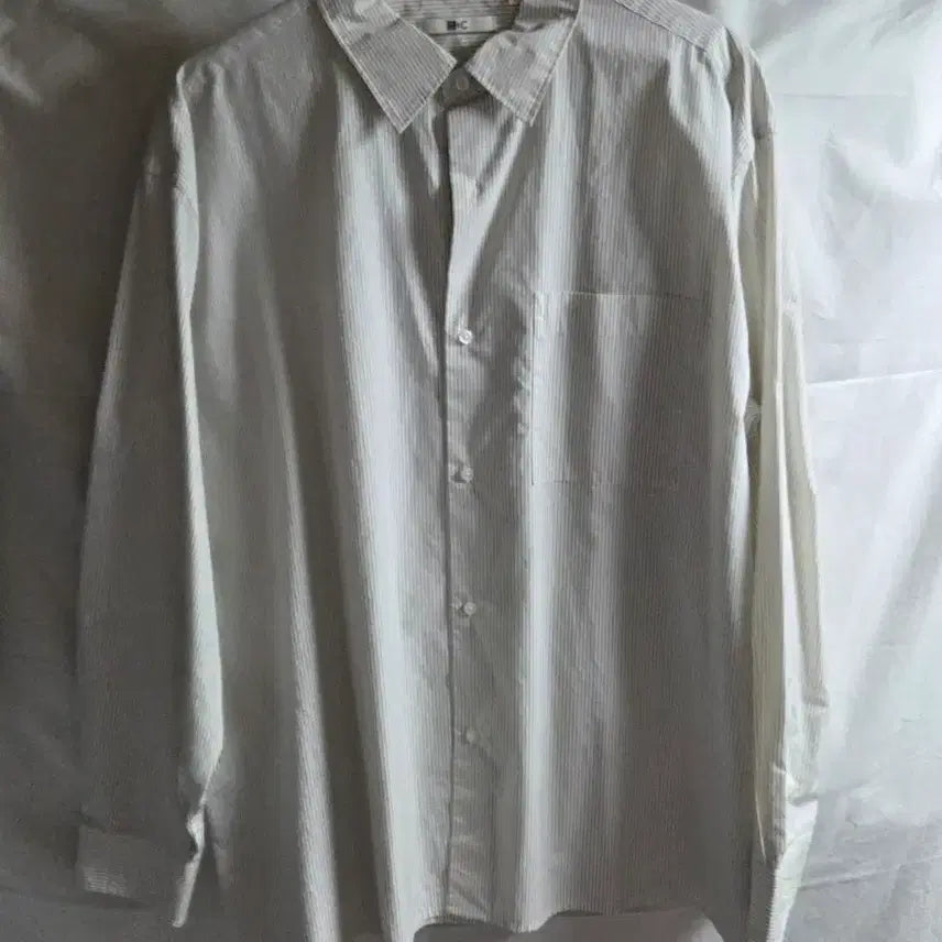 [BUNJANG] Uniqlo C Striped Shirt XL / 유니클로 C 스트라이프 셔츠 XL