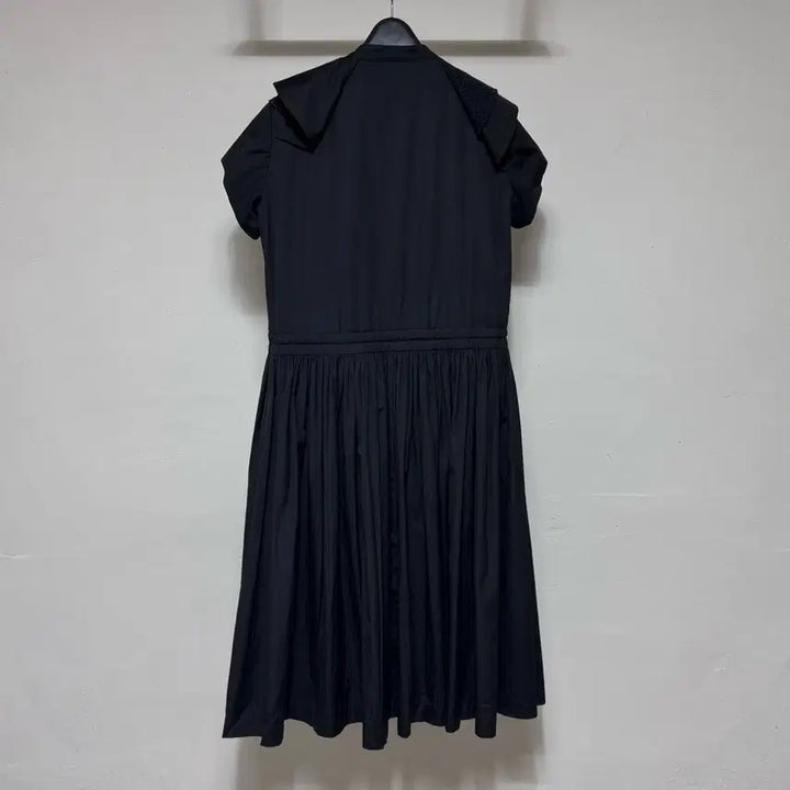 [BUNJANG] Lanvin Black Ruffle Dress 36 / LANVIN 랑방 블랙 러플 원피스 36