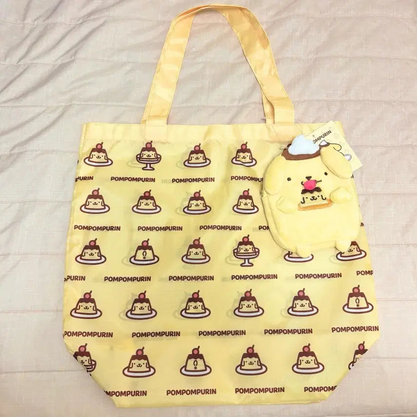 [BUNJANG] Sanrio Pompompurin 30th Anniversary Eco Bag / 산리오 폼폼푸린 30주년 에코백