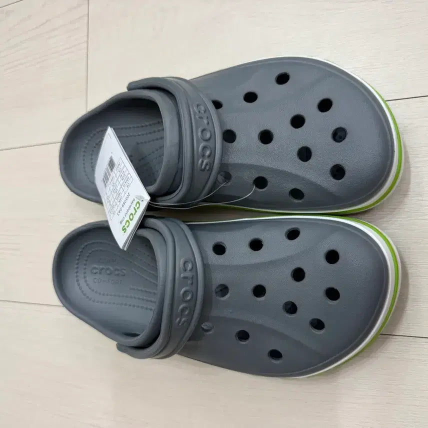 [BUNJANG] Crocs Bayaband Clog Grey 265 New / 크록스 바야밴드 그레이 265 새상품