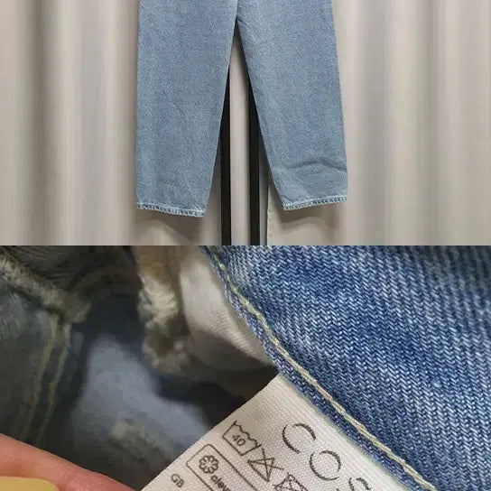 [BUNJANG] COS Denim Pants Light Wash Jeans / COS 코스 데님 팬츠 연청 청바지