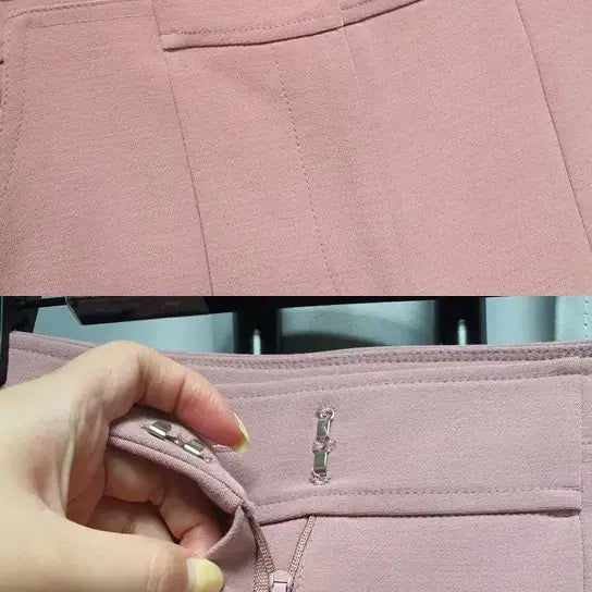 [BUNJANG] SJSJ Pink Slacks Pants / 한섬 SJSJ 핑크 슬랙스 팬츠 바지