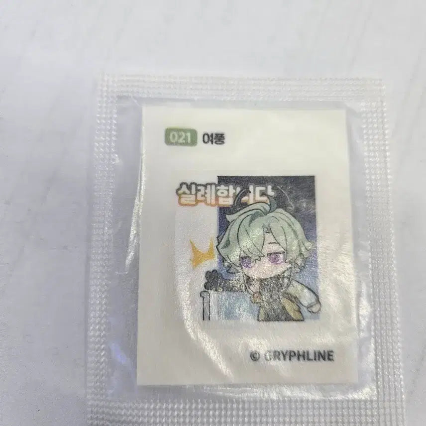 [SOLD OUT] 엔드필드 021 여풍 띠부씰