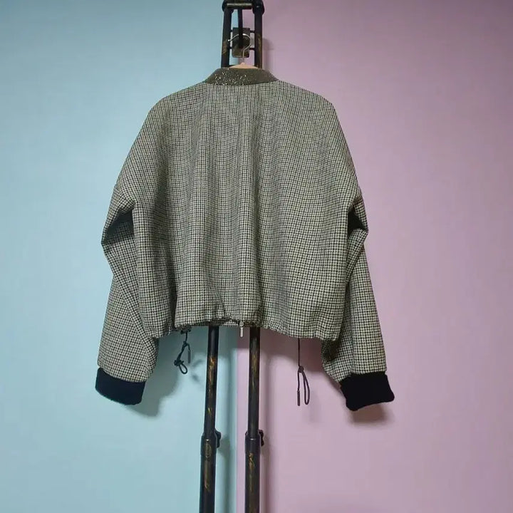 [BUNJANG] Fabiana Filippi Check Cropped Jacket / 파비아나 필리피 체크 크롭 자켓s