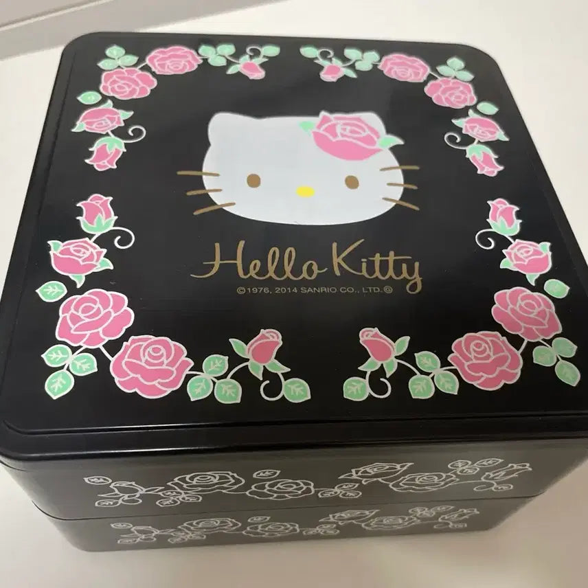 [BUNJANG] Vintage Rose Kitty Storage Box / 고전 장미키티 보관함