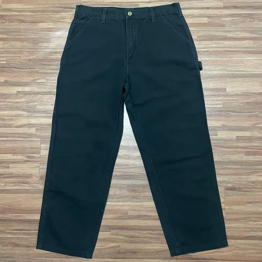 [BUNJANG] Carhartt Black Single Knee Carpenter Work Pants 34 / 칼하트 블랙 싱글니 카펜터 워크 팬츠 34