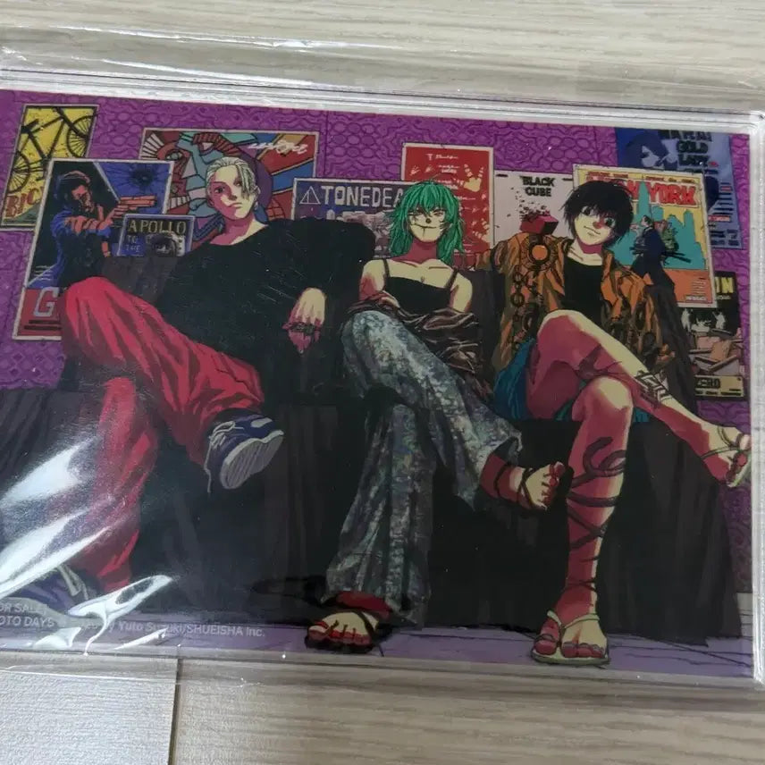 [BUNJANG] Sakamonodays Acrylic Block (Sealed) / 사카모토데이즈 아크릴 블록 미개봉