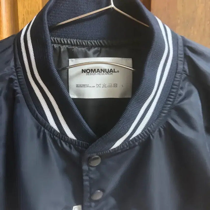 [BUNJANG] NOMANUAL Varsity Jacket / 노매뉴얼 바시티