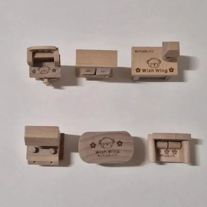[BUNJANG] Wishwing Miniature Set (6 Pieces) / 6개셋트)고전 위시윙 미니어쳐 세트