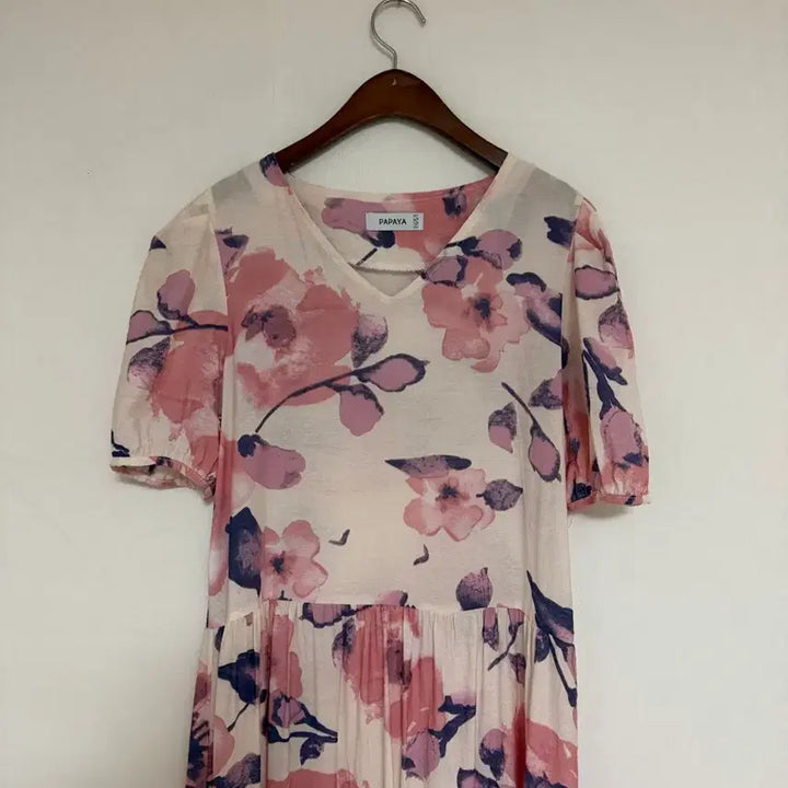[BUNJANG] PAPAYA Floral Pattern Long Dress / PAPAYA 무늬원피스