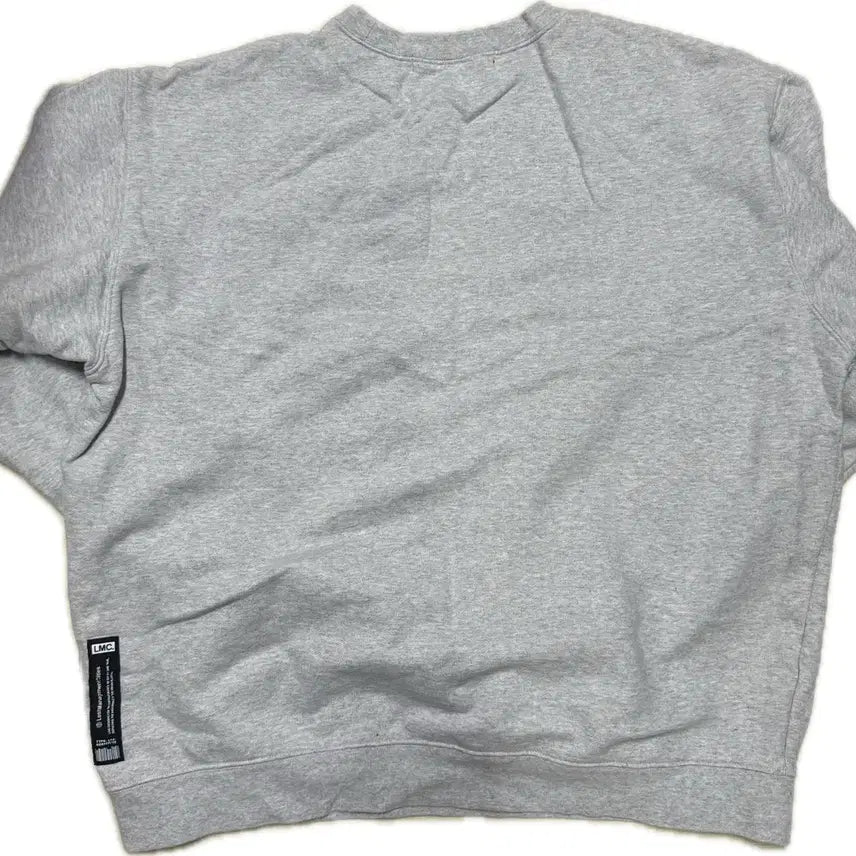 [BUNJANG] LMC Light Grey Logo Sweatshirt XL / LMC 라이트 그레이 로고 맨투맨 XL