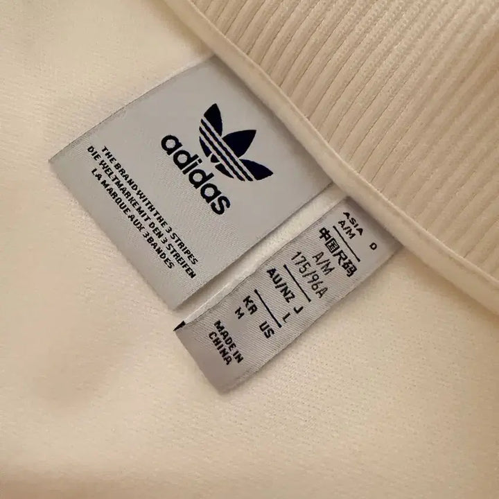 [BUNJANG] Adidas Beckenbauer Track Top Off White M / 아디다스 독일 베켄바우어 트랙 탑 오프 화이트 M