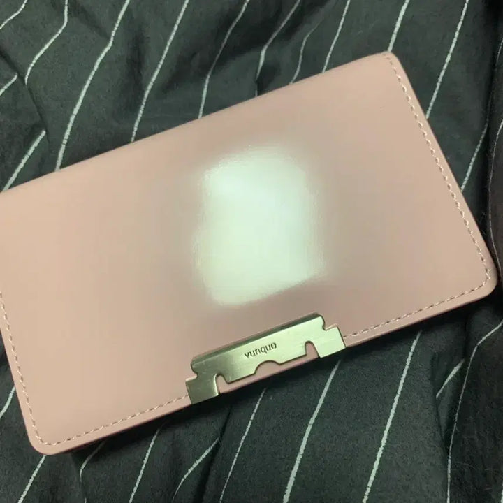 [BUNJANG] Vunque Pink Bifold Wallet Clutch / 분크 Vunque 핑크 카드지갑