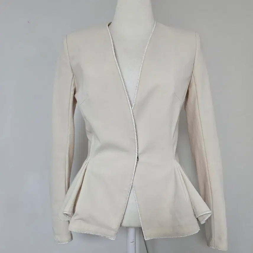[BUNJANG] TIME White Jacket / TIME 타임 화이트 자켓