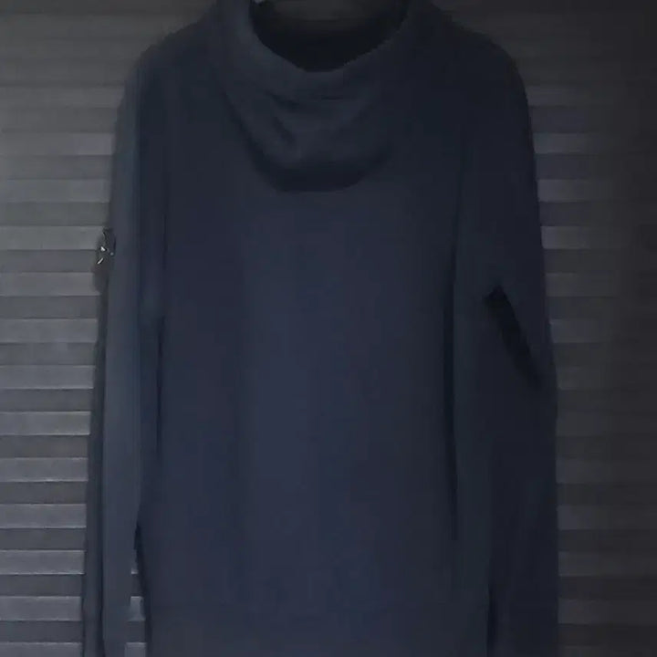 [SOLD OUT] XXL 스톤아일랜드 가먼트다잉 후드집업 블랙 정품
