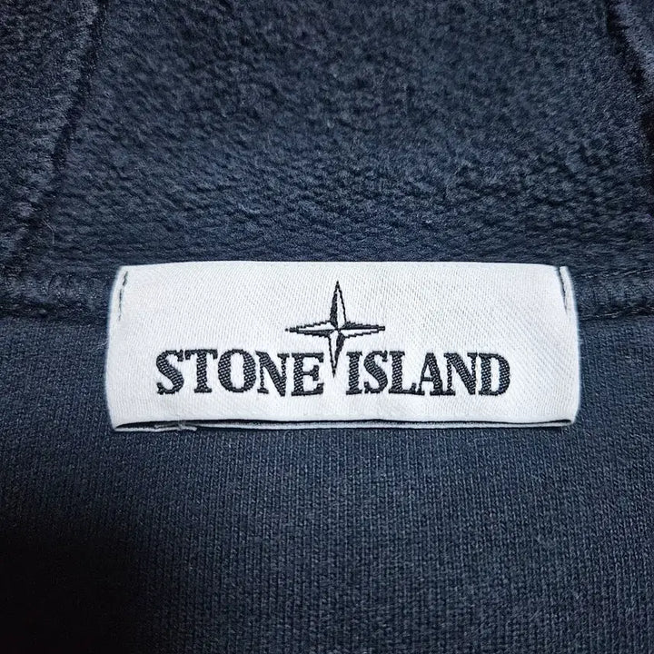 [SOLD OUT] XXL 스톤아일랜드 가먼트다잉 후드집업 블랙 정품
