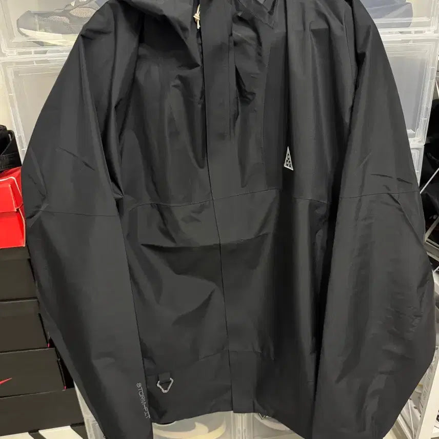 [BUNJANG] Nike ACG Storm-FIT ADV Cascade Rain Full Zip Jacket - Black / [xl] ACG 스톰핏 ADV 케스케이드 레인 풀 집 자켓 블랙