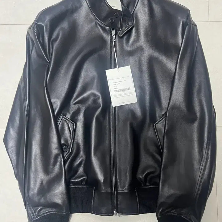 [BUNJANG] The Row Harrington Leather Jacket / [3] 인더로우 헤링턴 레더 자켓 새상품