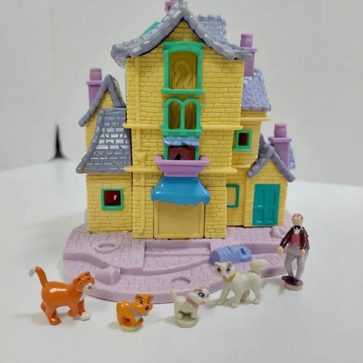 [BUNJANG] Complete Vintage Polly Pocket Disney Aristocats Set / [컴플릿] 빈티지 폴리포켓 디즈니 아리스토캣 99% 컴플릿