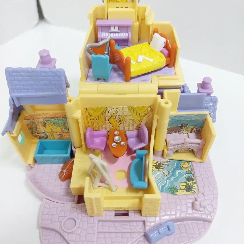 [BUNJANG] Complete Vintage Polly Pocket Disney Aristocats Set / [컴플릿] 빈티지 폴리포켓 디즈니 아리스토캣 99% 컴플릿