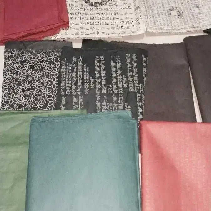 [BUNJANG] Assorted Korean Hanji Paper Collection / 다양한 디자인 한지 모음