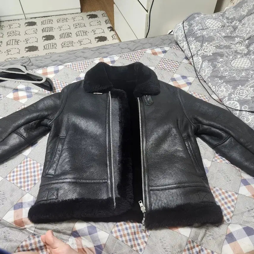 [BUNJANG] Dope Jason Real Leather Mustang Jacket M / 도프제이슨 리얼 무스탕 (양가죽) M
