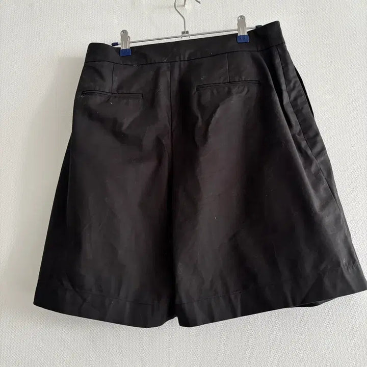 [BUNJANG] PVCS Black Belt Flare Shorts (Large) / Pvcs블랙 벨트 플레어 반바지