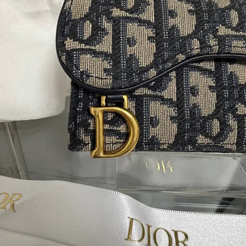 [BUNJANG] Dior Oblique Saddle Card Holder / 디올 오블리크 새들 카드지갑