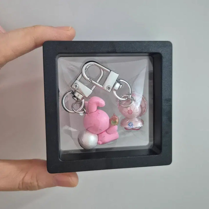 [BUNJANG] Hello Kitty "Minimi" Keychain Set / 헬로키티 미니미 차키 키링 세트