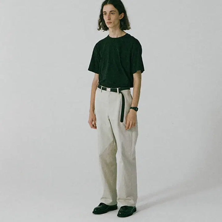 [BUNJANG] Thomasmore Pinelli Pants (Gray Beige) / 토마스모어 피치넬리팬츠 (그레이베이지)