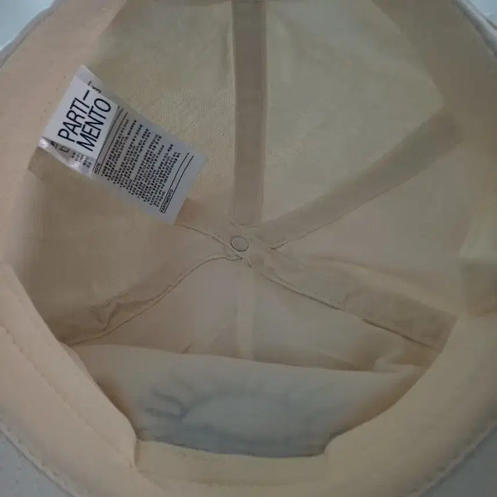 [BUNJANG] Partimento VTG Washed Sunlight Ball Cap - Ivory / 파르티멘토 VTG 워시드 선라이트 볼 캡 아이보리