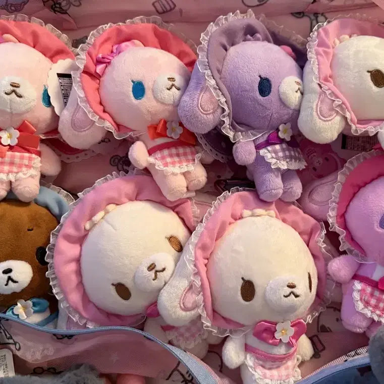 [BUNJANG] SugarBunnies Spinns Collaboration Mascot Keyring (First-Come, First-Served) / 선착순!) 슈가바니즈 스핀스 콜라보 마스코트 키링