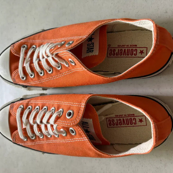 [BUNJANG] Converse Japan J Ox Orange / 컨버스 재팬 제이옥스 J OX 주황색 9.5 280