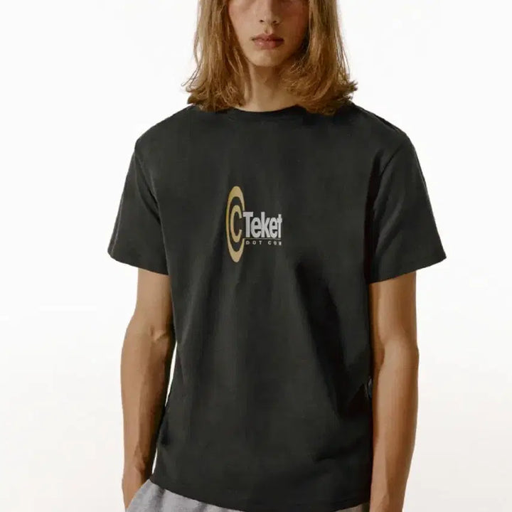 [BUNJANG] Tecket Symbol T-Shirt / [M] 테켓 심볼 반팔 티셔츠