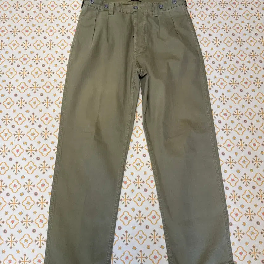 [BUNJANG] Nigel Cabourn Two-Tuck Herringbone Twill Pants / Nigel Cabourn 투턱 hbt 팬츠