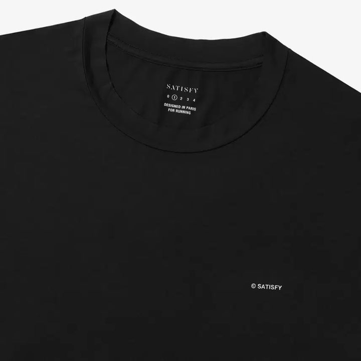 [BUNJANG] Satisfy Aura Light Long Sleeve Black / 새티스파이 아우라라이트 롱슬리브 블랙