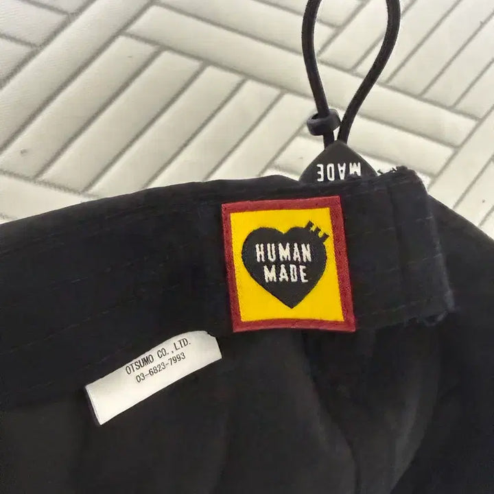 [BUNJANG] Human Made Woven Patch Hat / 휴먼 메이드 캠핑 캡 블랙 팝니다