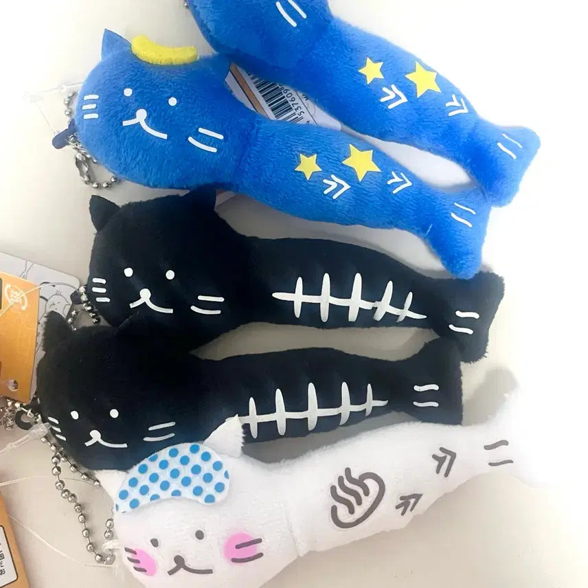 [BUNJANG] Shishamo Neko Yukio Acrylic Keychain / 세일 시샤모네코 열빙어 유키오 일본 키링 개당