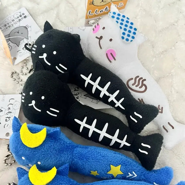 [BUNJANG] Shishamo Neko Yukio Acrylic Keychain / 세일 시샤모네코 열빙어 유키오 일본 키링 개당