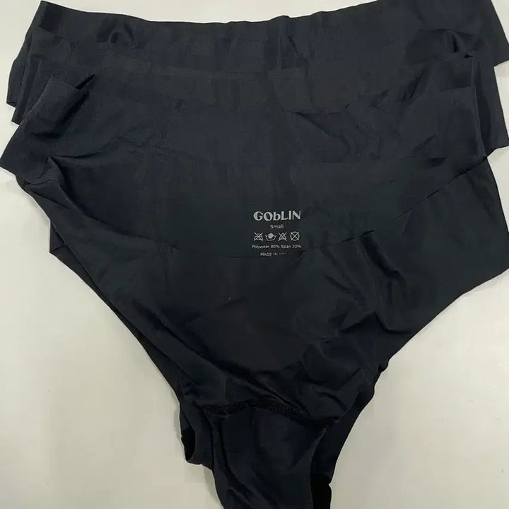 [SOLD OUT] 심리스 치키 팬티 블랙 5장
