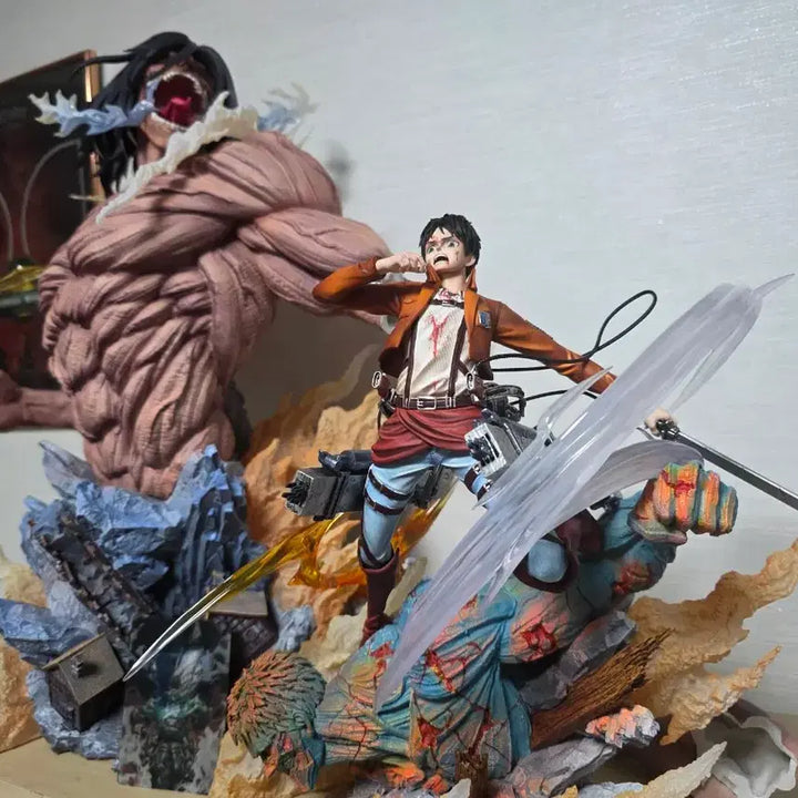 [BUNJANG] Attack on Titan Eren Yeager Figure (Damaged) / 진격의 거인 에렌