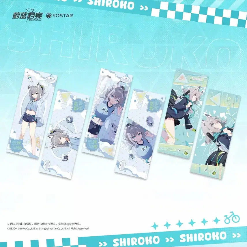 [BUNJANG] Blue Archive Official Pajamas Siroko Goods Set / [예약공구] 블루아카이브 공식 파자마 시로코 굿즈 세트