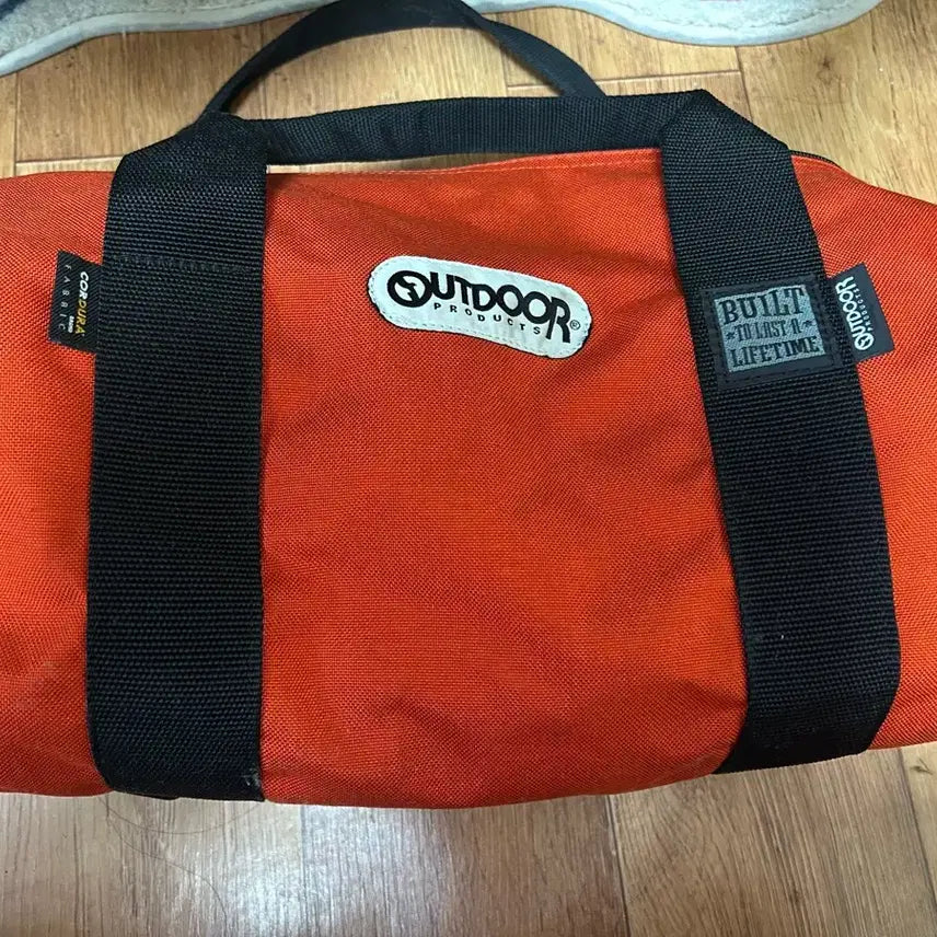[BUNJANG] Outdoor Products Orange Duffel Bag / 아웃도어프로덕츠 오렌지색 더플백
