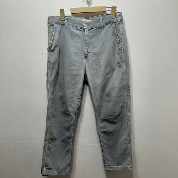 [BUNJANG] Zara Workwear Style Cotton Pants Size 32 / 자라 워크웨어 스타일 면바지 32사이즈