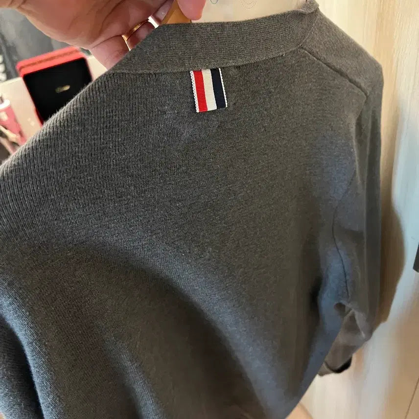 [SOLD OUT] 톰브라운 밀라노 스티치 가디건(그레이)
