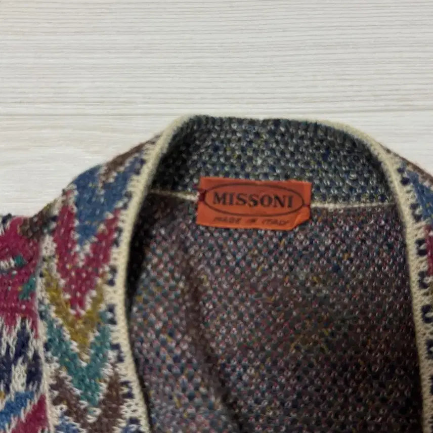 [BUNJANG] Missoni Knit Cardigan / Missoni 미쏘니 니트 가디건